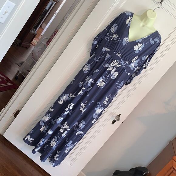 Isabel Maternity by Ingrid & Isabel Dresses & Skirts - NWT Isabel Maternity indigo blue maxi dress